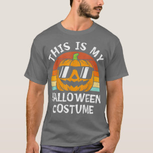 Camiseta Este Es Mi Disfraz De Halloween Hombres Pequeños B