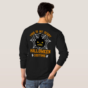 Camiseta Este es mi disfraz de Halloween Long Sleeve