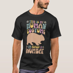 Camiseta Este Es Mi Disfraz De Humano Realmente Soy Un Womb