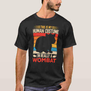 Camiseta Este Es Mi Disfraz De Humano Realmente Soy Un Womb