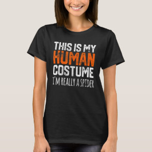 CAMISETA ESTE ES MI DISFRAZ DE HUMANO REALMENTE SOY UNA ARA