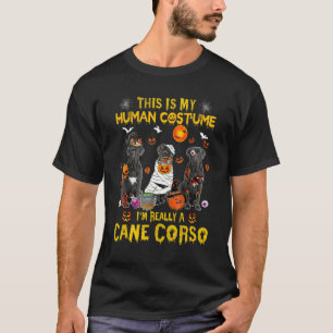 Camiseta Este Es Mi Disfraz De Humano Soy Realmente Un Cane