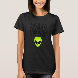 Camiseta Este Es Mi Disfraz De Humano Soy Realmente Un Extr
