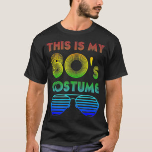 Camiseta Este es mi disfraz de los 80