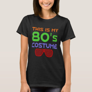Camiseta Este es mi disfraz de los 80s Reproductor de CD Mp