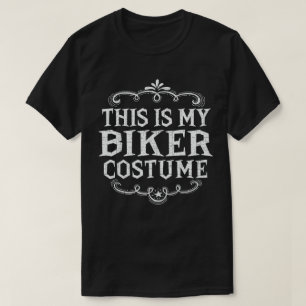 Camiseta Este es mi disfraz de motociclismo: Halloween pere