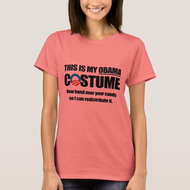 Camiseta Este es mi disfraz de Obama (Anverso)