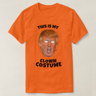 Camiseta Este es mi disfraz de payaso de Donald Trump