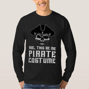 Camiseta Este es mi disfraz de pirata Cráneo de Buccaneer S