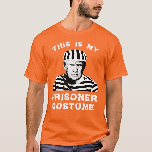 Camiseta Este es mi disfraz de prisionero Trump (Anverso)