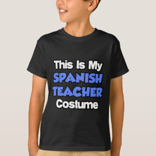 Camiseta Este Es Mi Disfraz De Profesora De Español