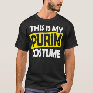 Camiseta Este es mi disfraz de Purim