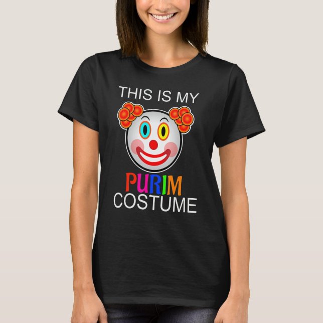 Camiseta Este es mi disfraz de Purim (Anverso)
