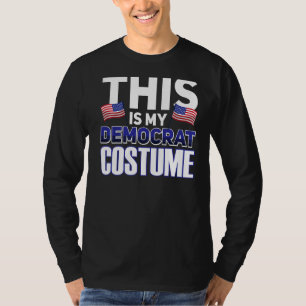 Camiseta Este Es Mi Disfraz Demócrata