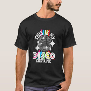 Camiseta Este es mi disfraz disco 1970 Funky Fiesta 70s Gro