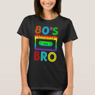 Camiseta Este es mi disfraz Fiesta de Bro 80 de las mujeres