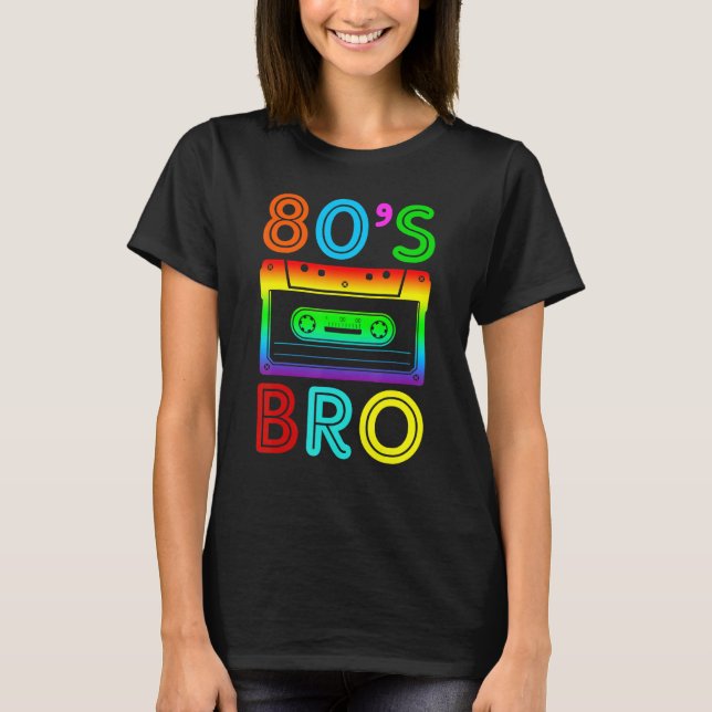 Camiseta Este es mi disfraz Fiesta de Bro 80 de las mujeres (Anverso)