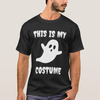 Camiseta Este es mi disfraz gracioso fantasma de Halloween