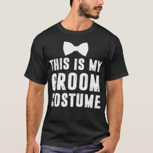 Camiseta Este Es Mi Disfraz Groom Divertido De Casarse Con 