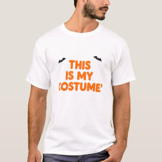 Camiseta Este Es Mi Disfraz (Halloween)