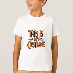 Camiseta Este es mi disfraz Halloween