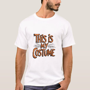 Camiseta Este es mi disfraz Halloween