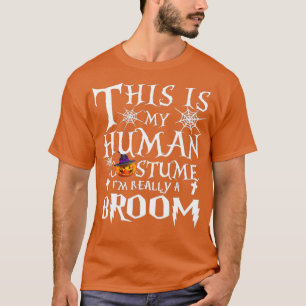 Camiseta Este es mi disfraz humano.