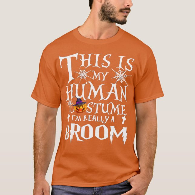 Camiseta Este es mi disfraz humano. (Anverso)