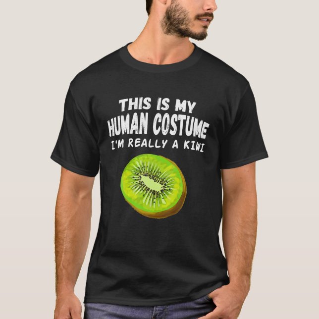 Camiseta Este es mi disfraz humano 2020. Soy realmente un k (Anverso)