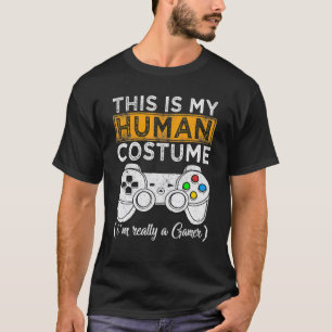 Camiseta Este es mi disfraz humano, en realidad soy diverti