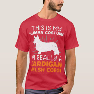 Camiseta Este es mi disfraz humano, en realidad soy un card