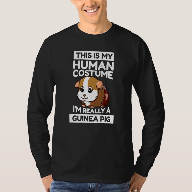 Camiseta Este es mi disfraz humano, en realidad soy un cerd (Anverso)