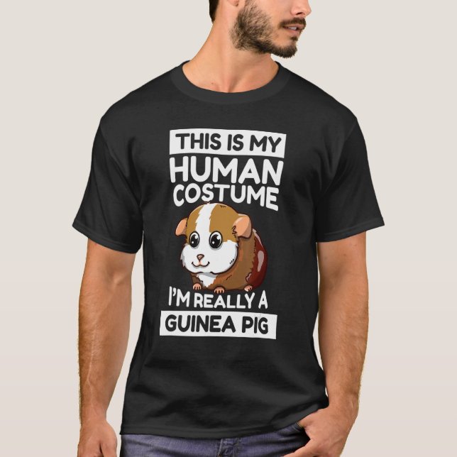 Camiseta Este es mi disfraz humano, en realidad soy un cerd (Anverso)
