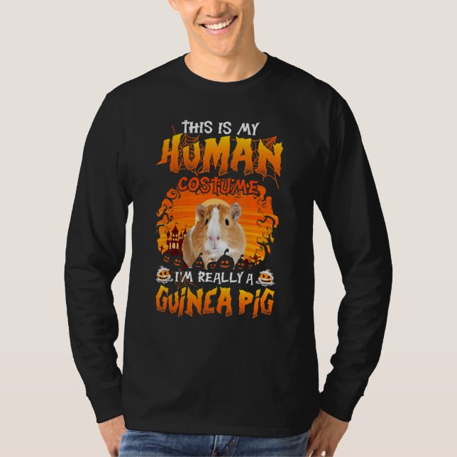 Camiseta Este es mi disfraz humano, en realidad soy un cerd (Anverso)