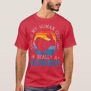 Camiseta Este es mi disfraz humano, en realidad soy un cone