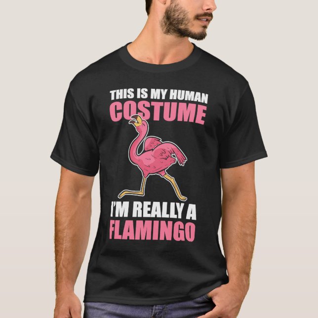 Camiseta Este es mi disfraz humano, en realidad soy un flam (Anverso)