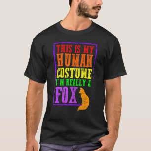 Camiseta Este es mi disfraz humano, en realidad soy un Hall