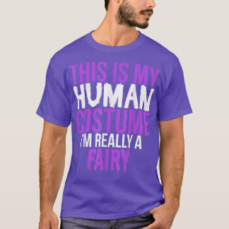 Camiseta Este es mi disfraz humano, en realidad soy un hall
