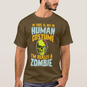 Camiseta Este es mi disfraz humano, en realidad soy un hall