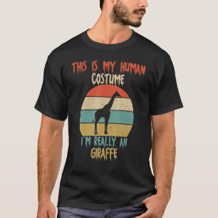 Camiseta Este es mi disfraz humano, en realidad soy un jira