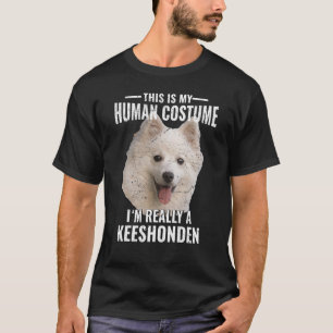 Camiseta Este es mi disfraz humano, en realidad soy un Kees