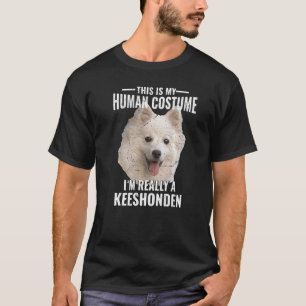 Camiseta Este es mi disfraz humano, en realidad soy un Kees
