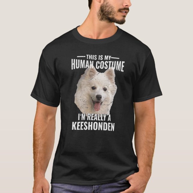Camiseta Este es mi disfraz humano, en realidad soy un Kees (Anverso)
