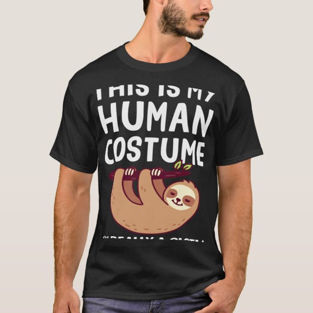 Camiseta Este es mi disfraz humano, en realidad soy un malv (Anverso)
