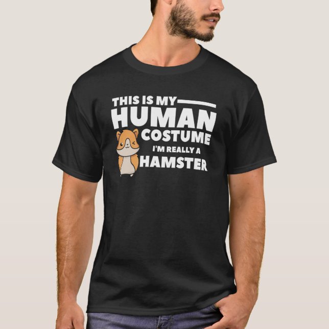Camiseta Este es mi disfraz humano, en realidad soy un mart (Anverso)