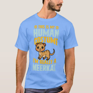 Camiseta Este es mi disfraz humano, en realidad soy un Meer