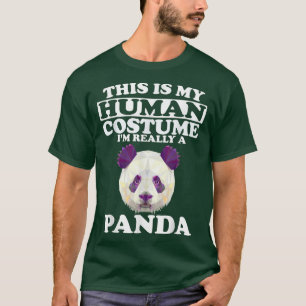 Camiseta Este es mi disfraz humano, en realidad soy un oso 