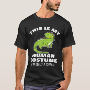 Camiseta Este es mi disfraz humano, en realidad soy un rega