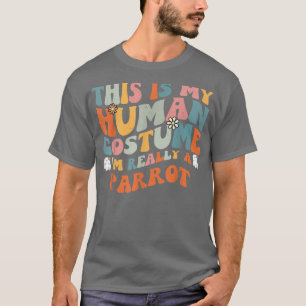 Camiseta Este es mi disfraz humano, en realidad soy un retr