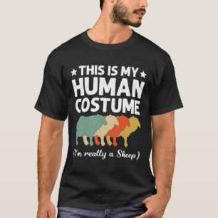Camiseta Este es mi disfraz humano, en realidad soy un sebo
